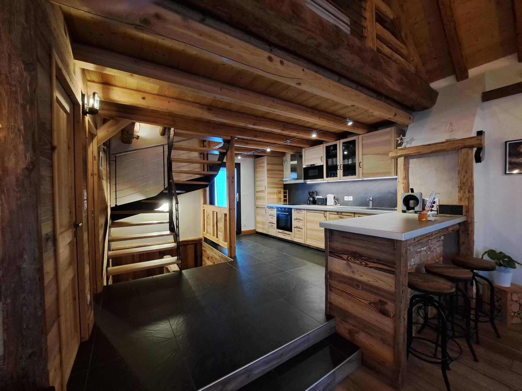 Chalet Augustin Villa Vaujany Exteriör bild