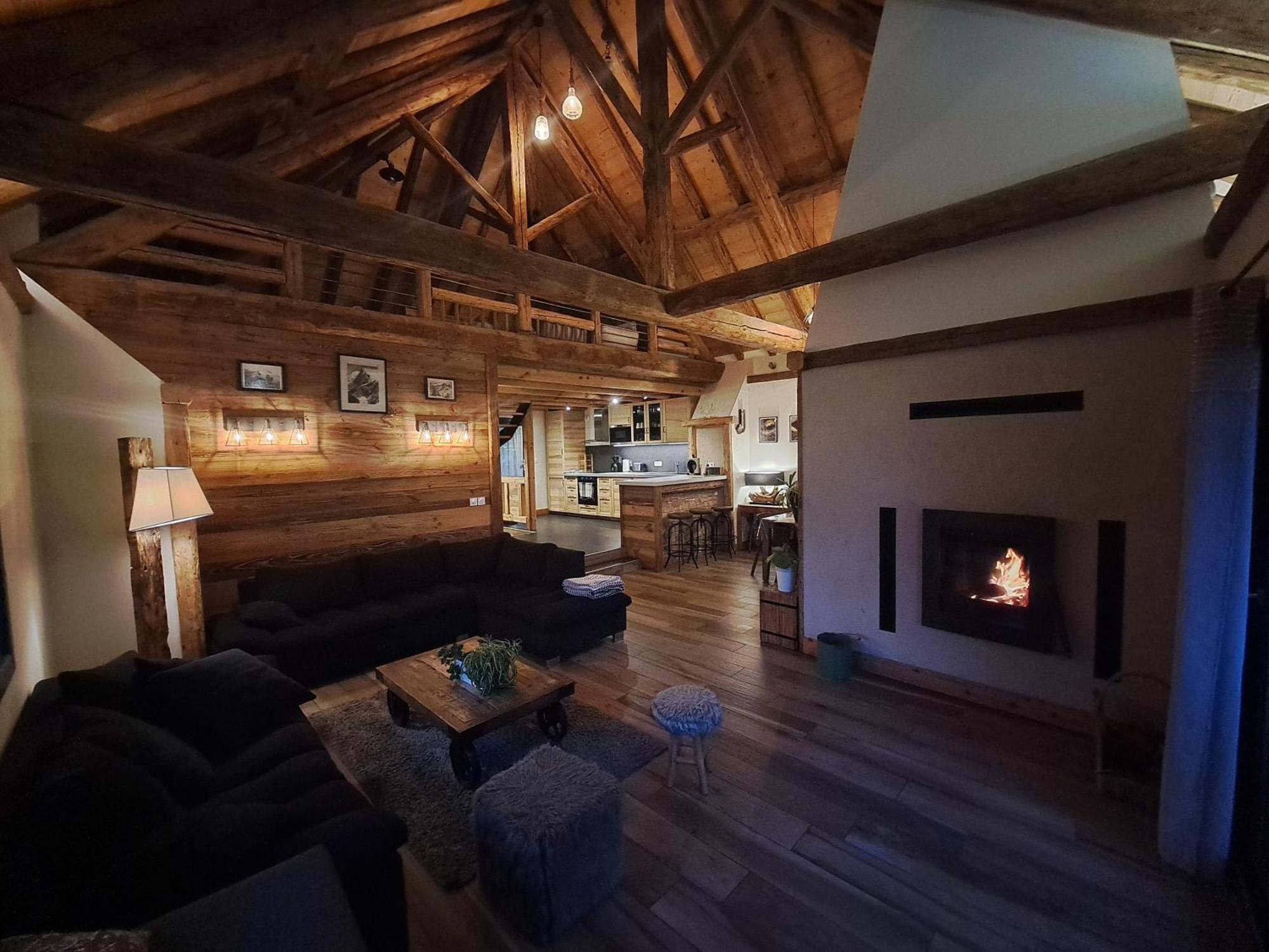 Chalet Augustin Villa Vaujany Exteriör bild